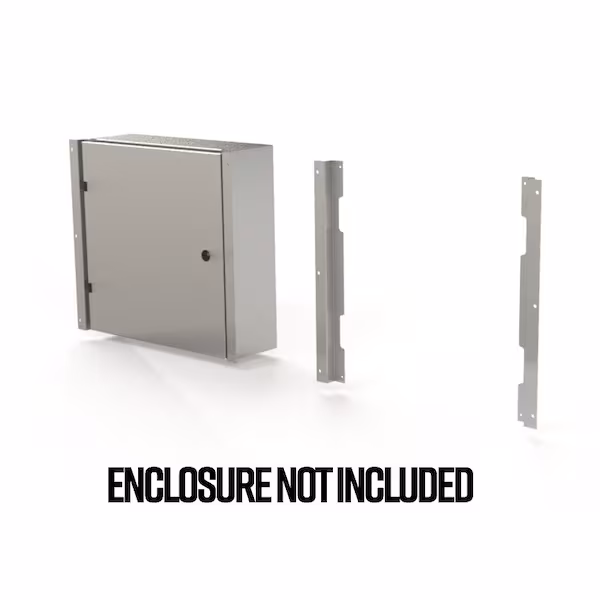 Flush Mount Frame, 19.85 in. H x 2.43 in. W x 1.08 in. L, 316 Stainless Steel